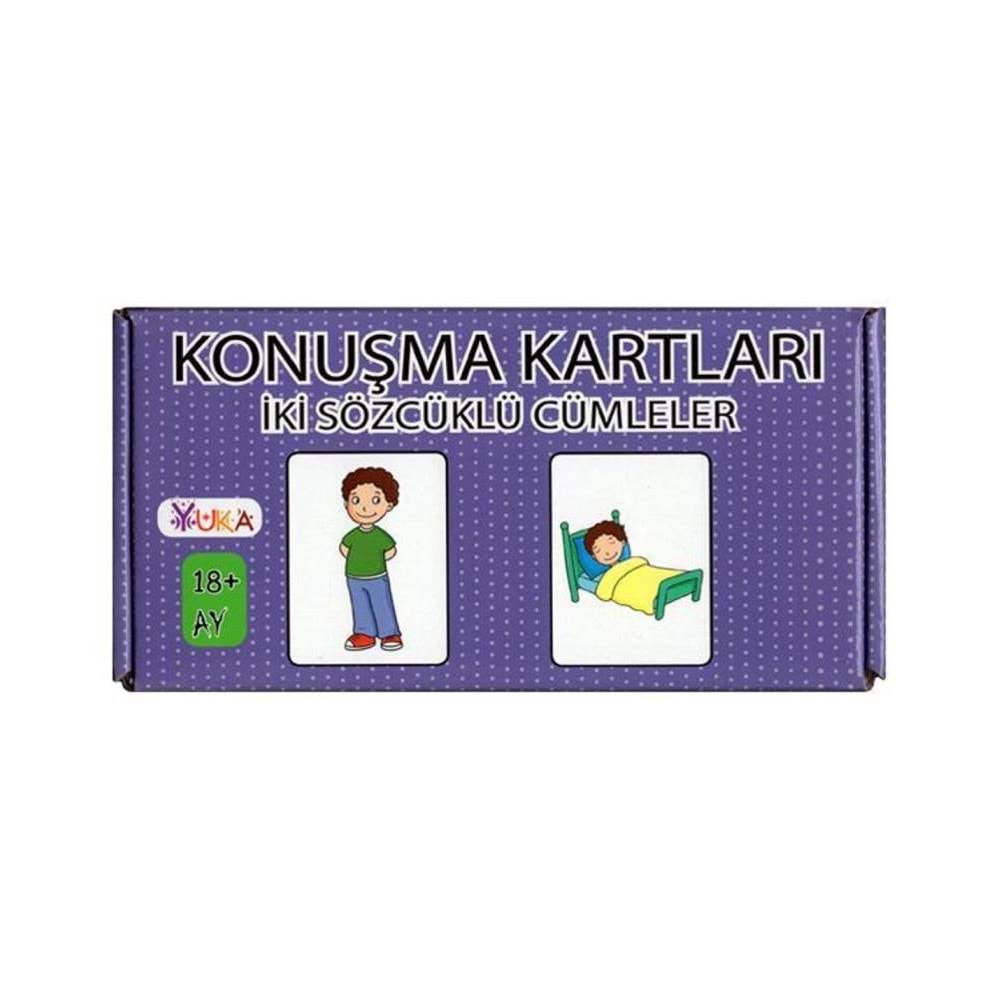 Yuka Konuşma Kartları İki Sözcüklü