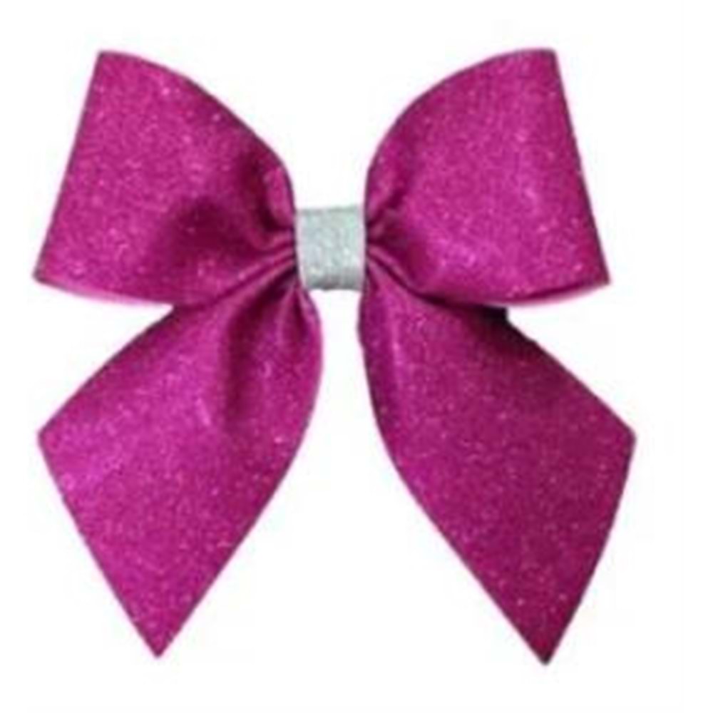 Eva Küçük Kurdele 25Cm Simli Fuşya
