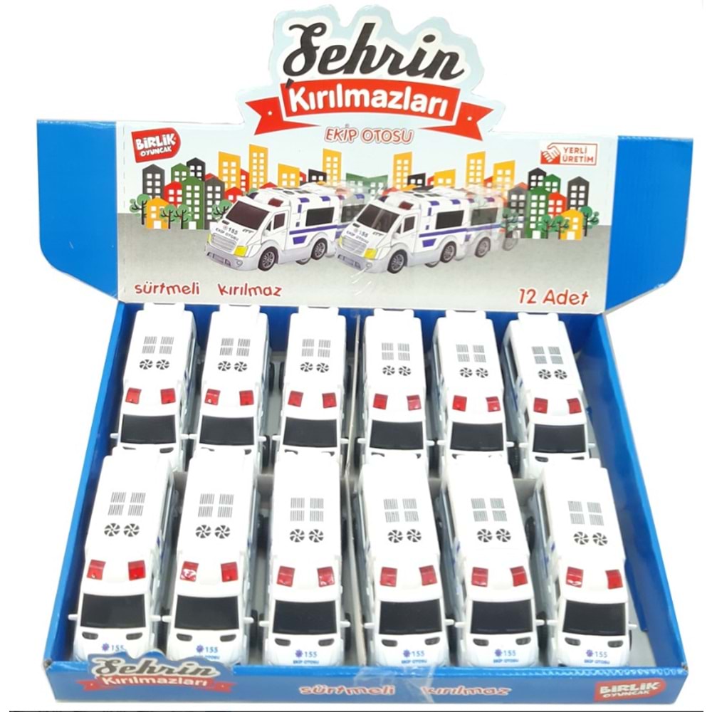 Birlik Toys Şehrin Kırılmazları Ekip Otosu URT004-02