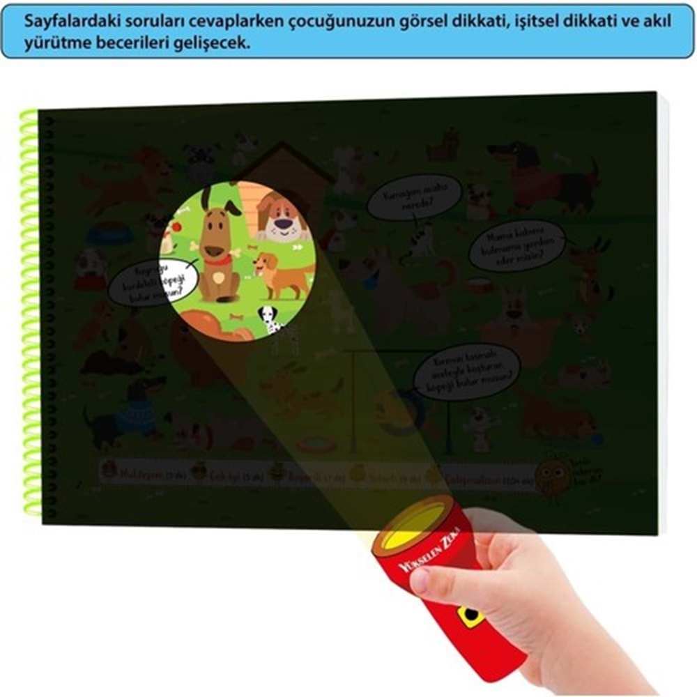 Yükselen Zeka Fenerli Kitap Bul Bakalım (Görsel Dikkat, İşitsel Dikkat, Akıl Yürütme)
