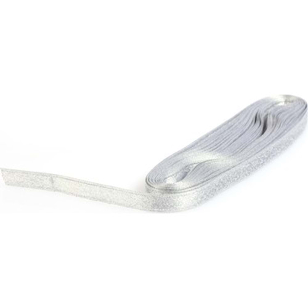 Simli Kurdele 1cm Gümüş (1 Adet)