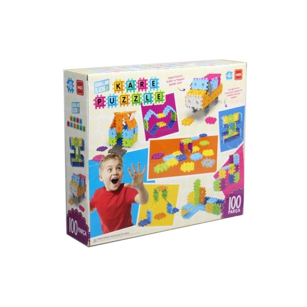 MGS Oyuncak Kare Puzzle 200 Parça 3953