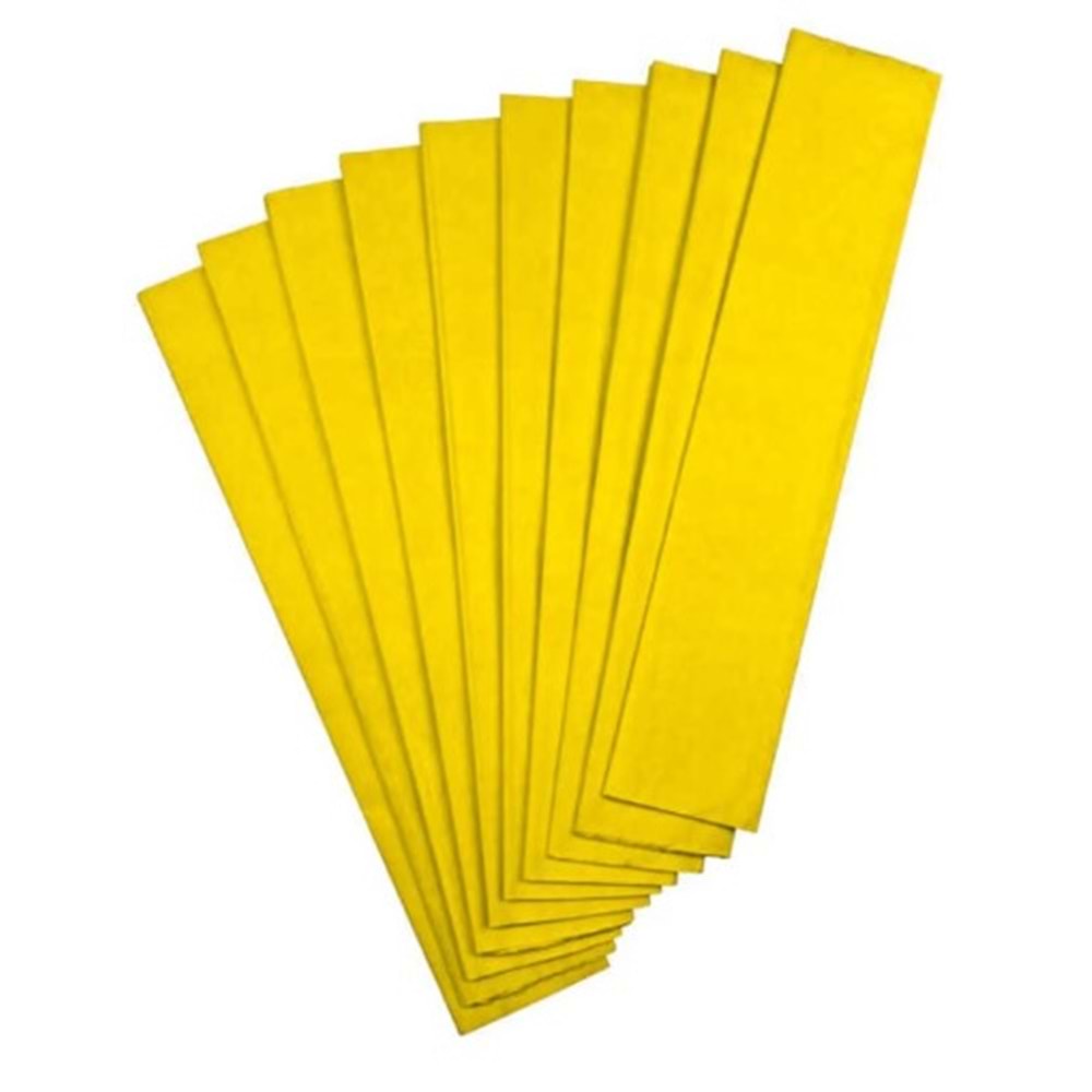 Bubu Krapon Kağıdı 50x200 Sarı (1 Adet)
