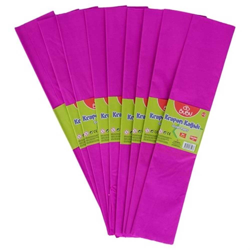 Bubu Krapon Kağıdı 50x200 Mor (1 Adet)