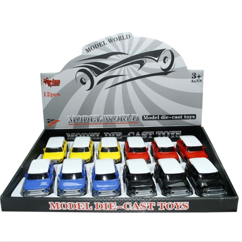 Vardem Oyuncak Çek Bırak 1:36 Metal Araba MQ304-9/11/14(1Adet)