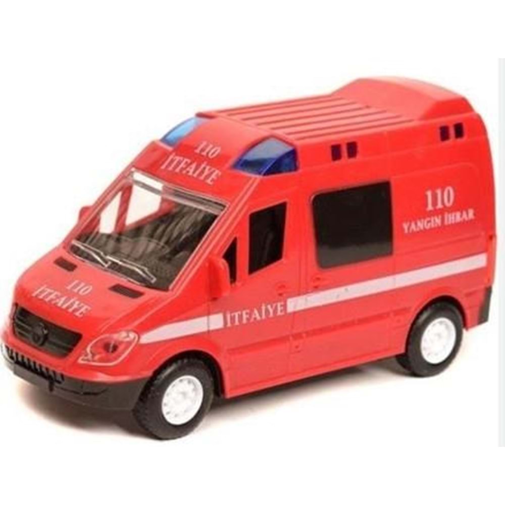 Canali Toys Işıklı Sesli Pilli İtfaiye Arabası