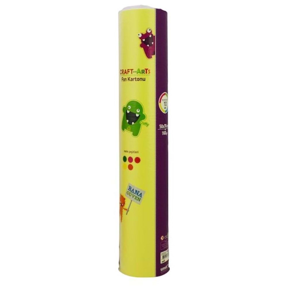 Craft Arts Fon Kartonu 50x70 10 lu UCA-800-5070-R