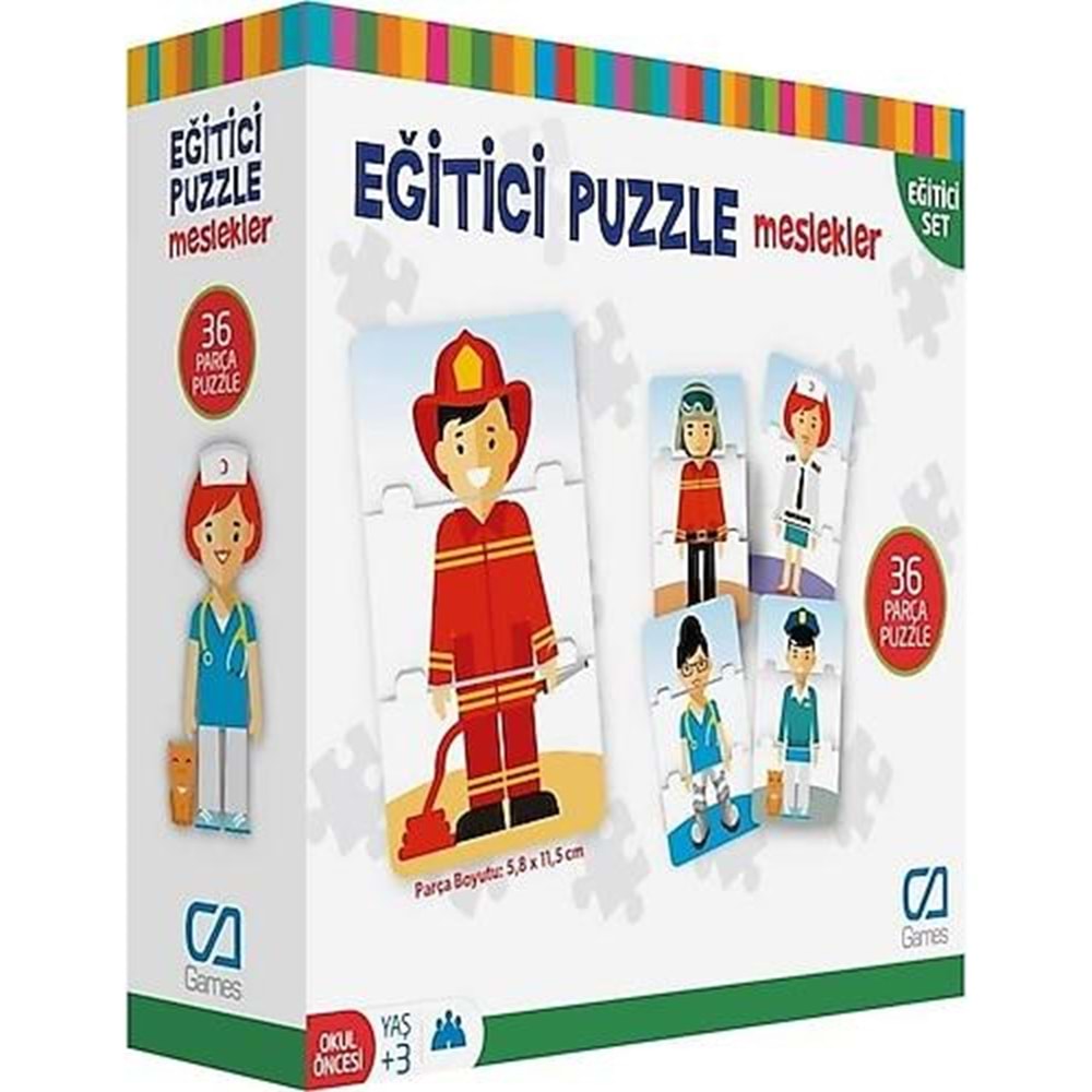 Ca Games 5030 Eğitici Puzzle Meslekler