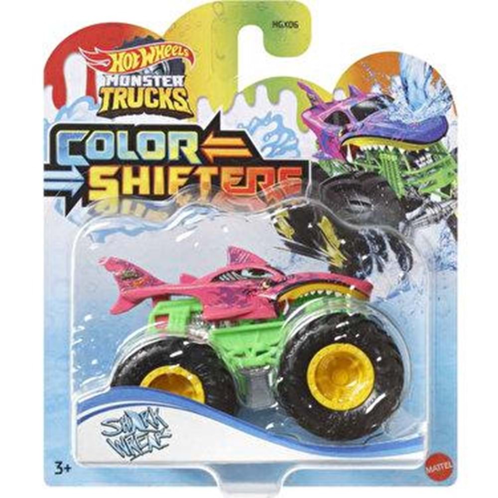 Mattel Hot Wheels Monster Trucks Renk Değiştiren
