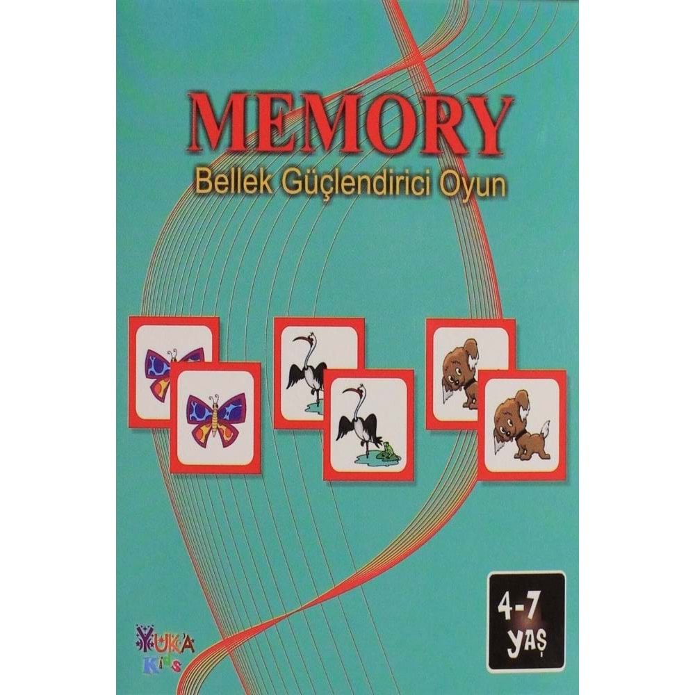 Yuka Kids Memori Bellek Güçlendirici Oyun