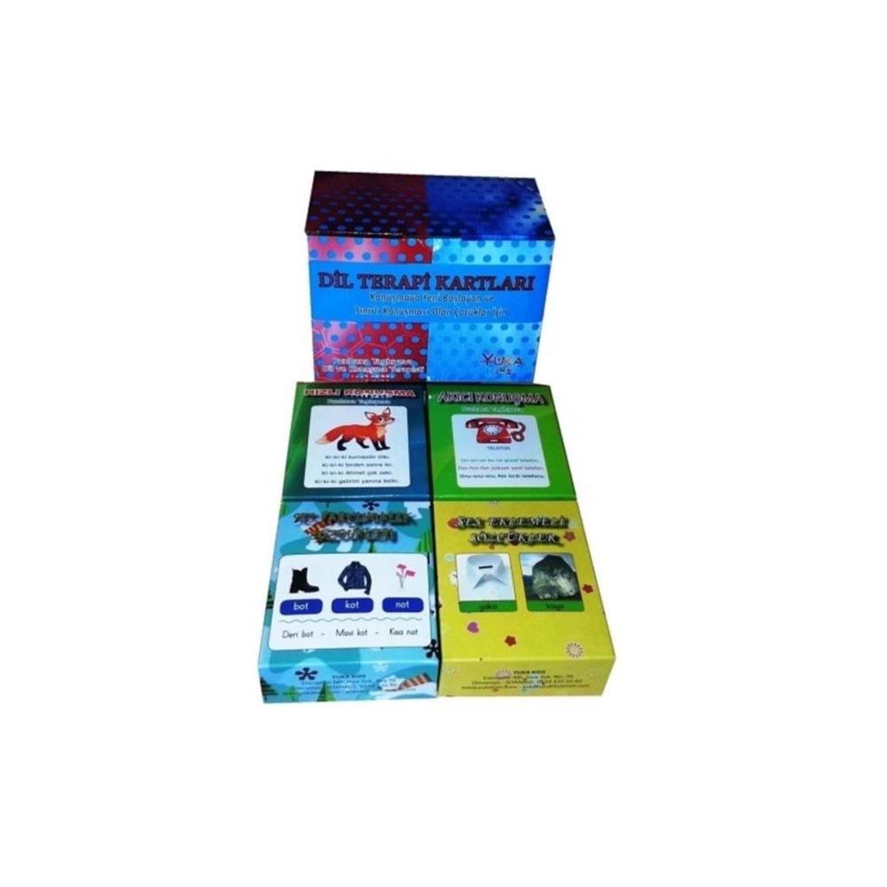 Yuka Kids Dil Terapi Kartları