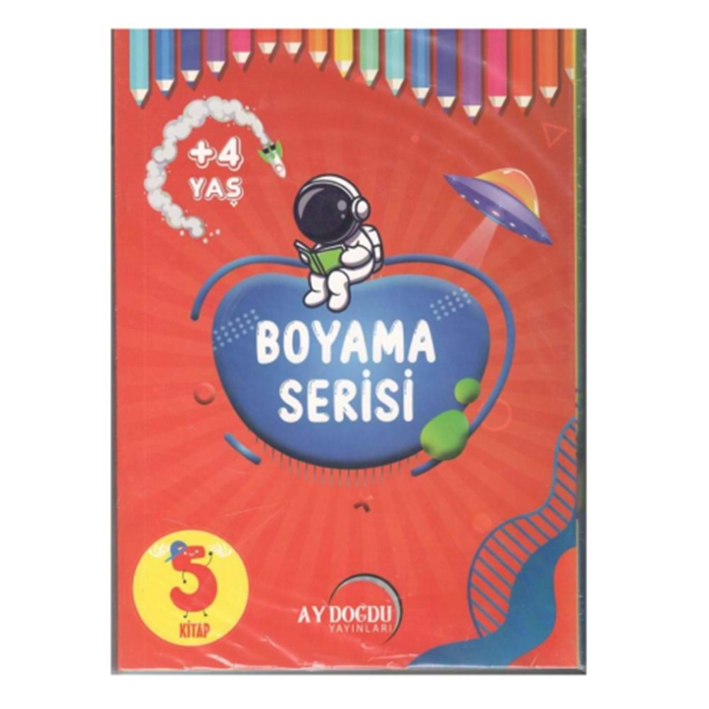 Aydoğdu 4+ Yaş Boyama Serisi -5-