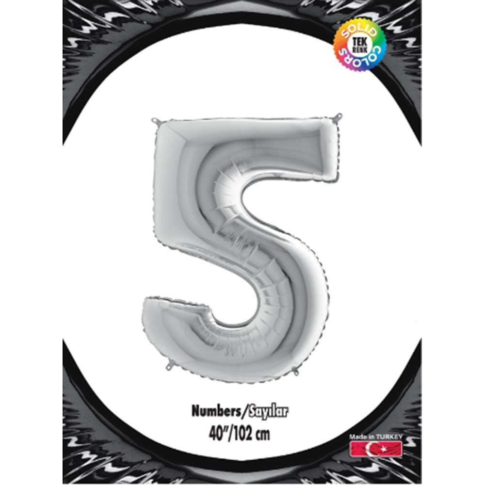 Kikajoy Rakam Folyo Balon 40