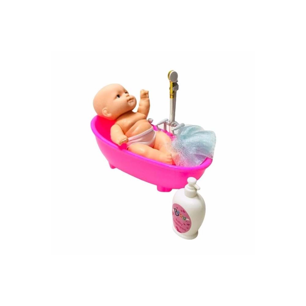 Limon Oyuncak Pilli Küvetli Banyo Seti