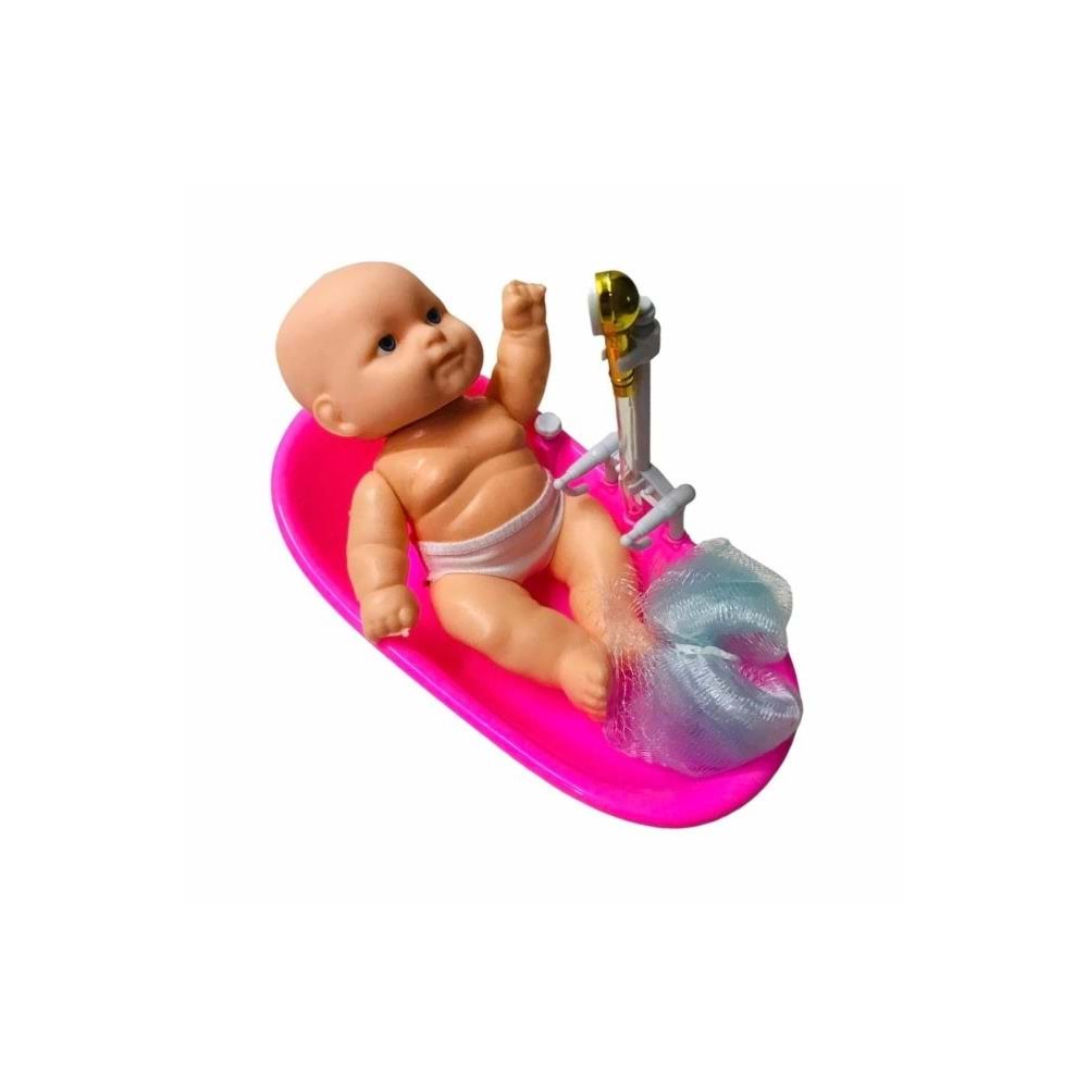 Limon Oyuncak Pilli Küvetli Banyo Seti