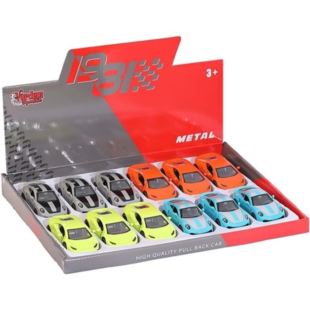 Vardem Çek Bırak 1:43 Spor Araba WK-6643-05S