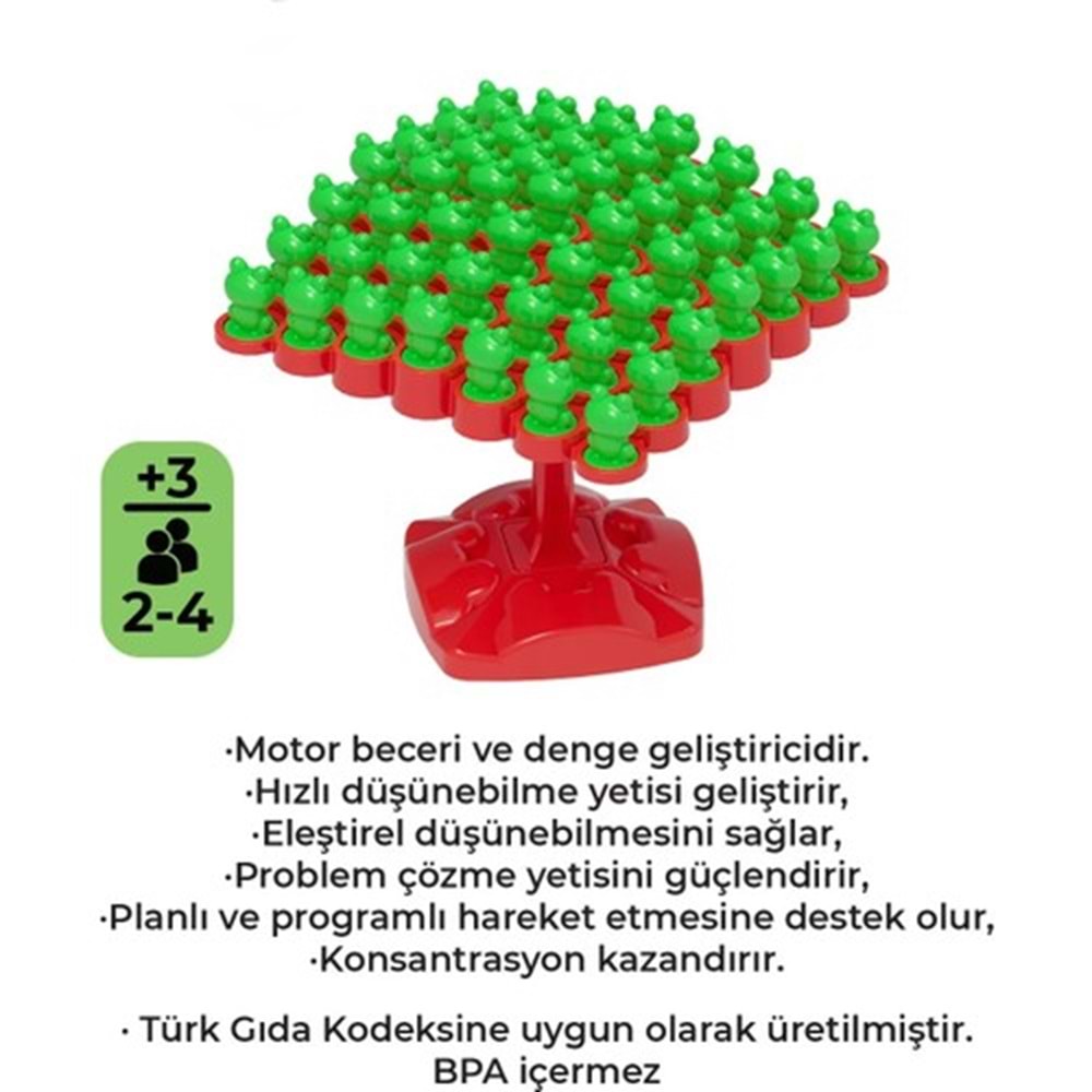 Hobi Eğitim Dünyası Frog Balance Kurbağa Denge Oyunu
