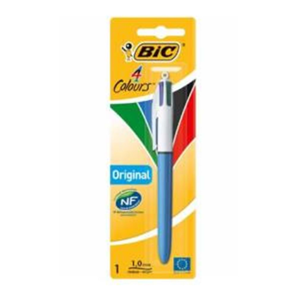 Bic Tükenmez Kalem 4 Colours Medıum Blister