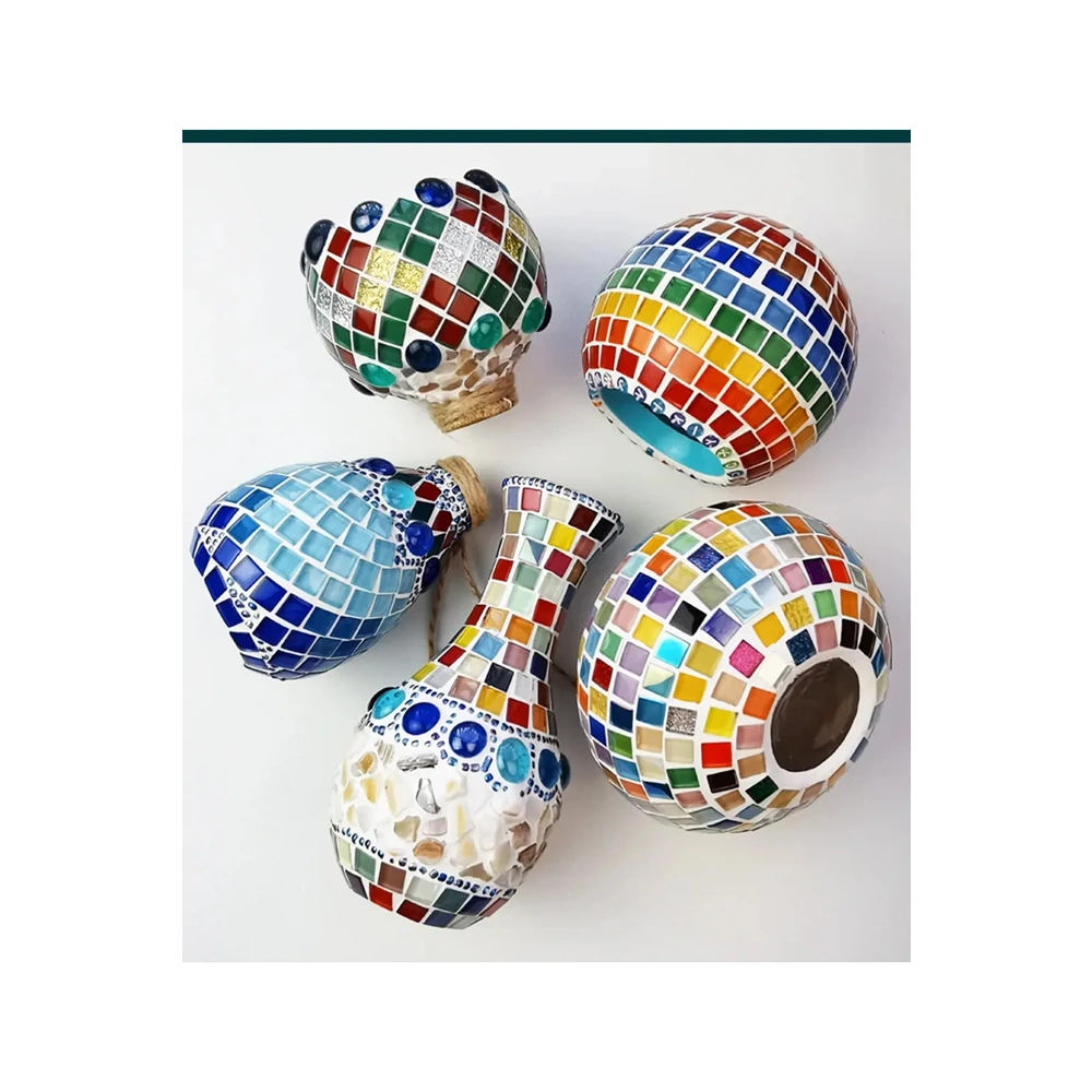 Cam Mozaik Taş Karma Parçalar 200gr 200 Adet Poşet