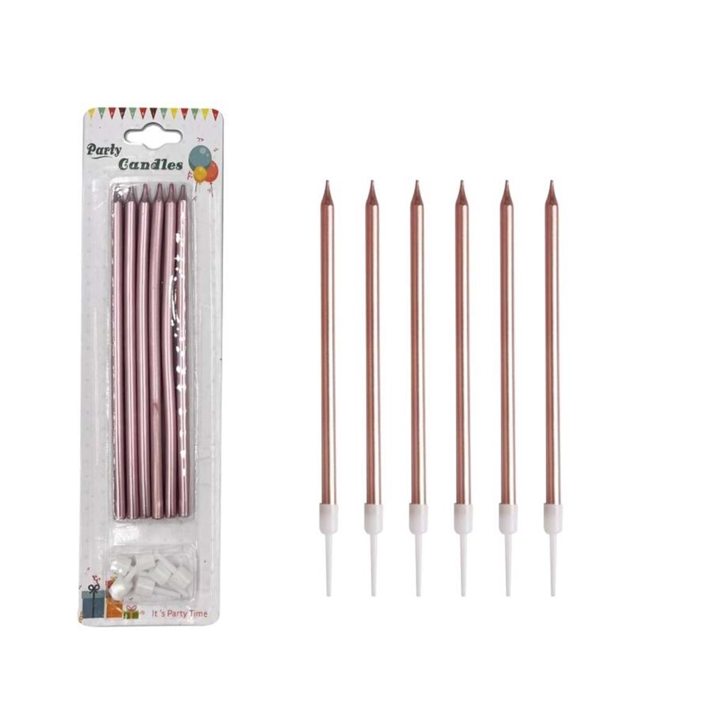 Mum İnce 15cm 6 Lı