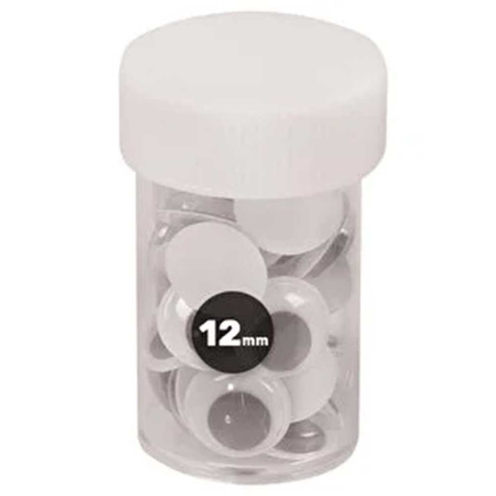 Oynar Göz 12mm (1 Adet)