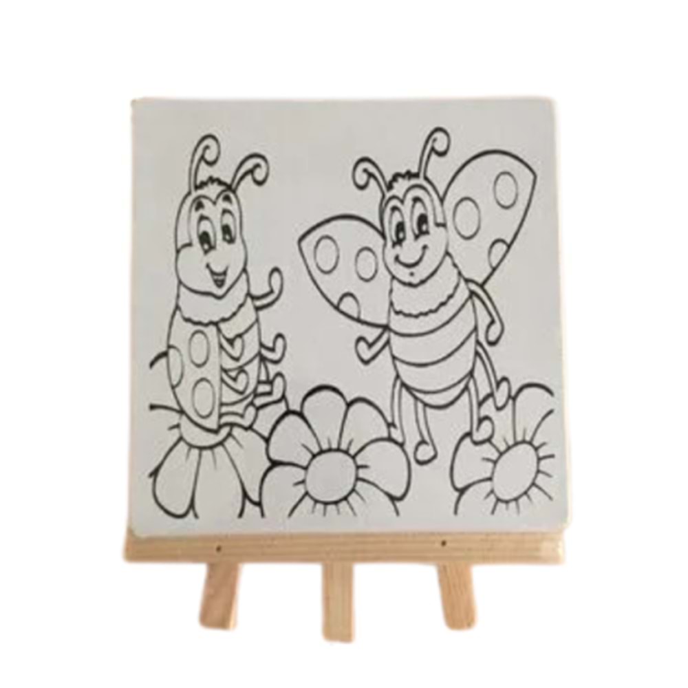 Baskılı 16x16 Şövalye ve Tuval