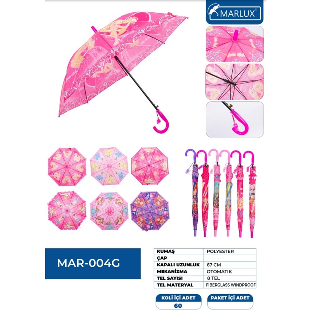 Marlux Şemsiye Bardaksız Kız Çocuk MAR-004G