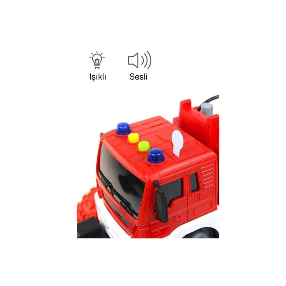 Ctoys Işıklı Sesli İtfaiye JS110S