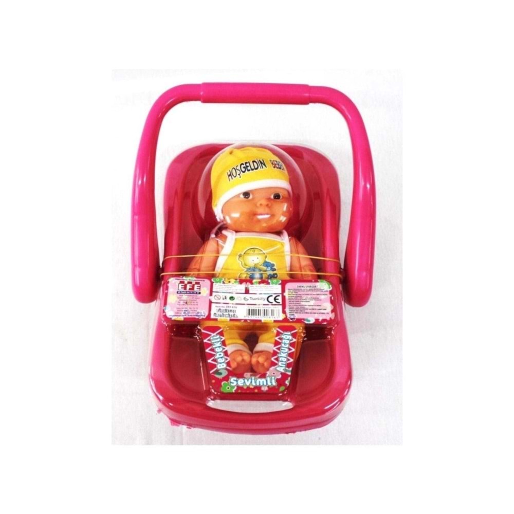 Efe 816 Bebekli Sevimli Ana Kucağı Mini Boy