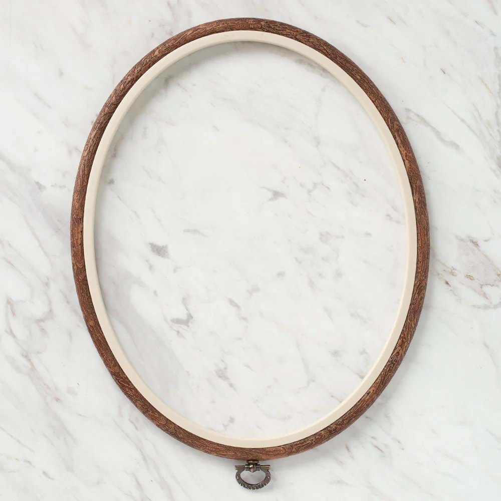 Oval Pano Kasnak 19x24cm