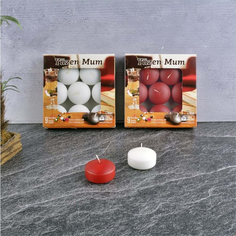 Yüzen Mum (1 Adet)