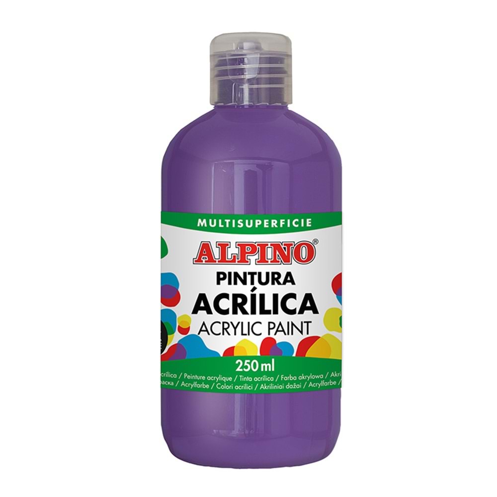 Alpino Akrilik Boya 250Ml Mor 