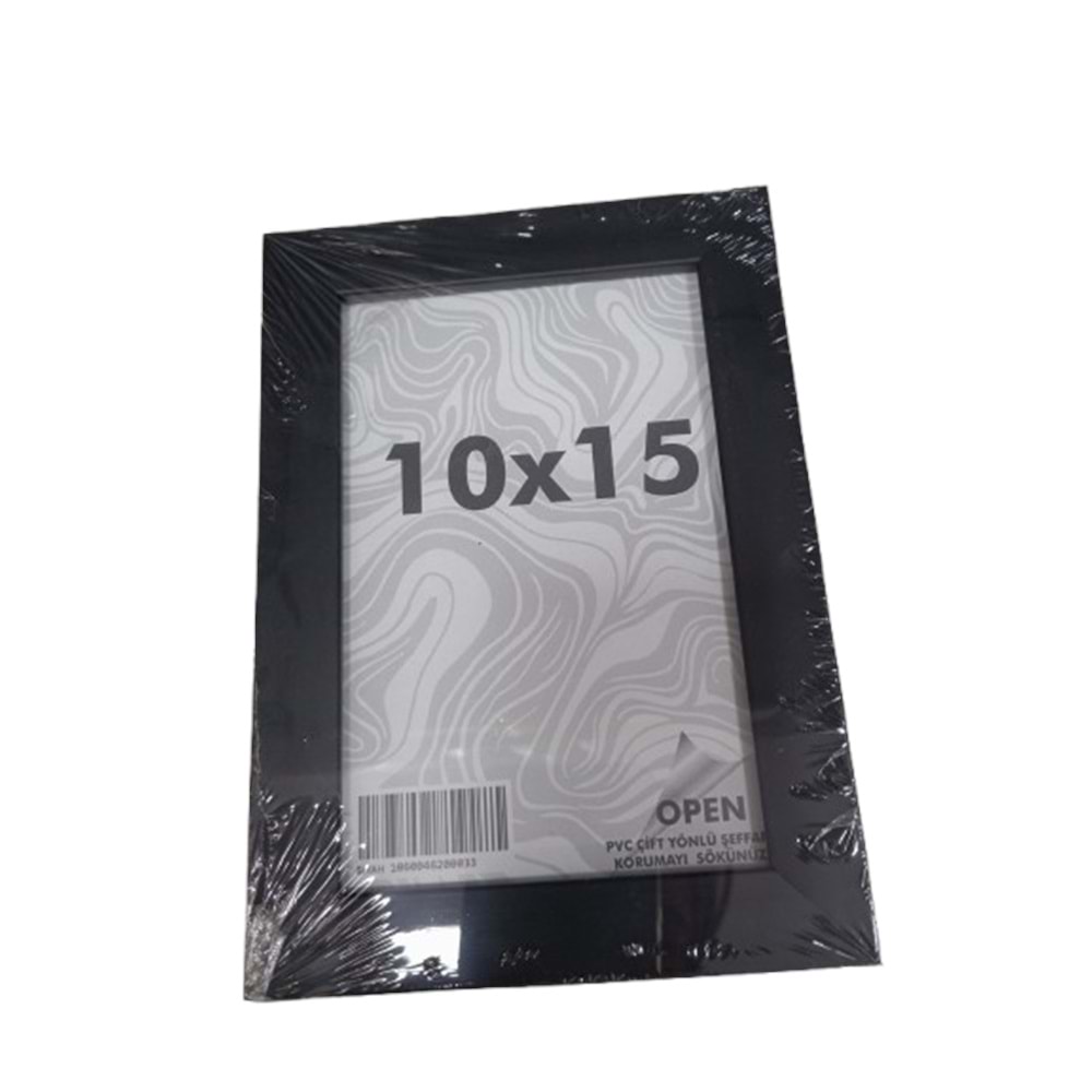 Fotoğraf Çerçevesi 10x15 Siyah
