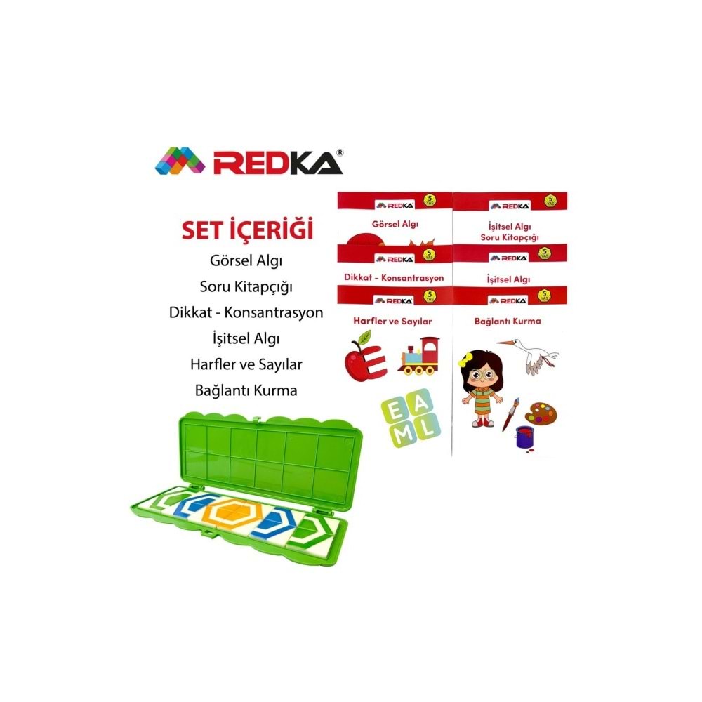 Redka Görsel Ve İşitsel Dikkat Seti 5 Yaş RD8673