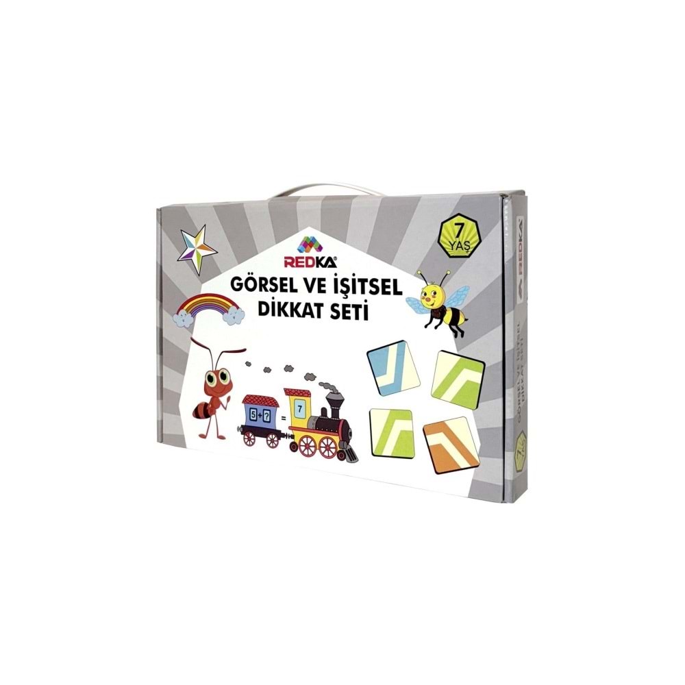 Redka Görsel Ve İşitsel Dikkat Seti 7 Yaş RD8675