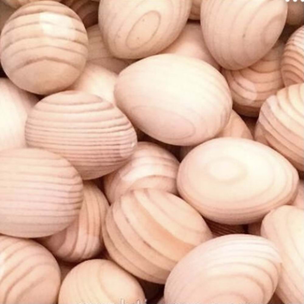 Ahşap Yumurta Deve Kuşu