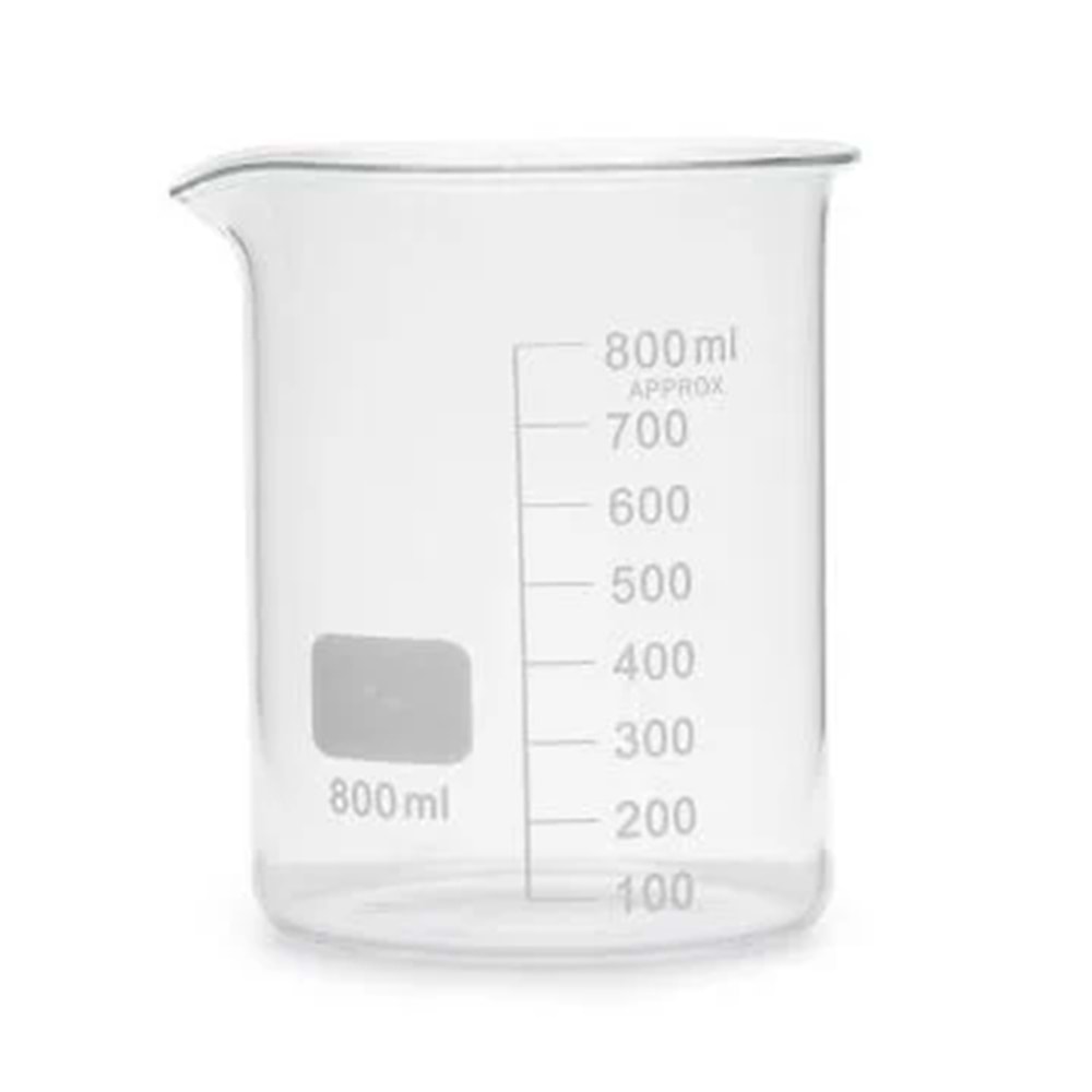 Cam Beher Glas 800Ml