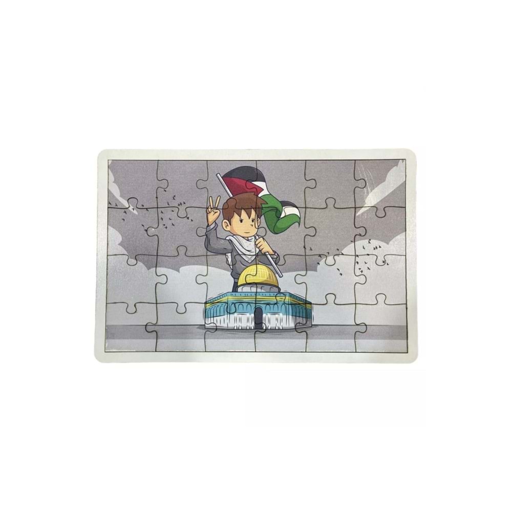 Moon Beavers Özgür Filistin Puzzle