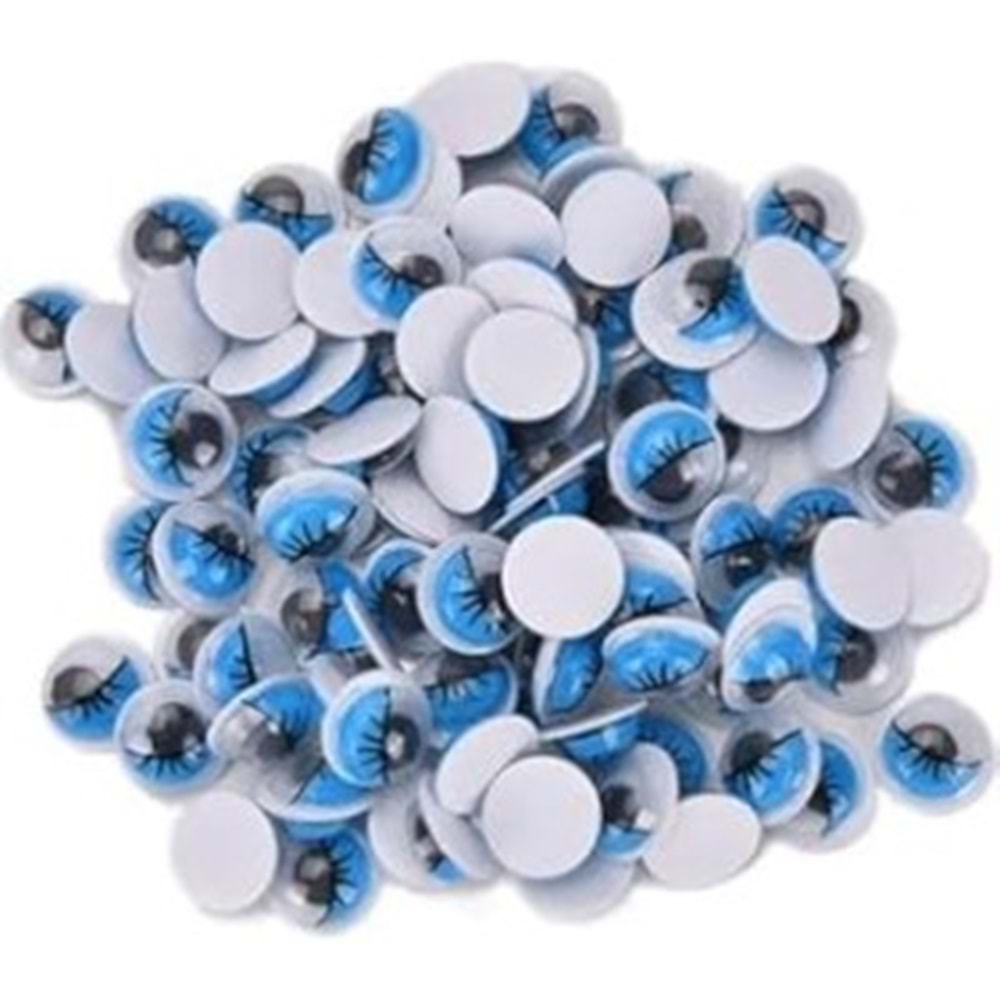 Oynar Göz Kirpikli 12Mm 4000Li Mavi