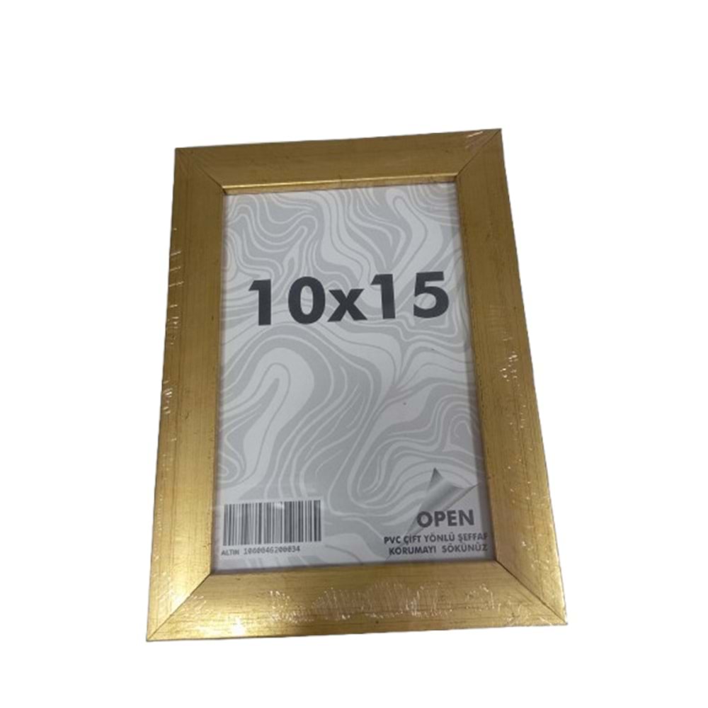 Fotoğraf Çerçevesi 10x15 Altın