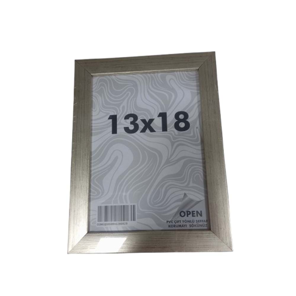 Fotoğraf Çerçevesi 13x18 Gümüş