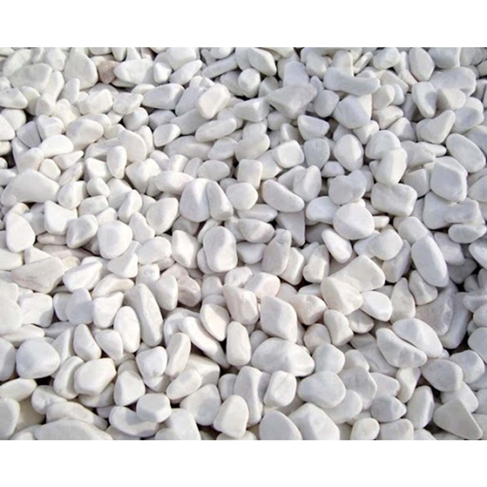 Renkli Taş 10Kg Beyaz