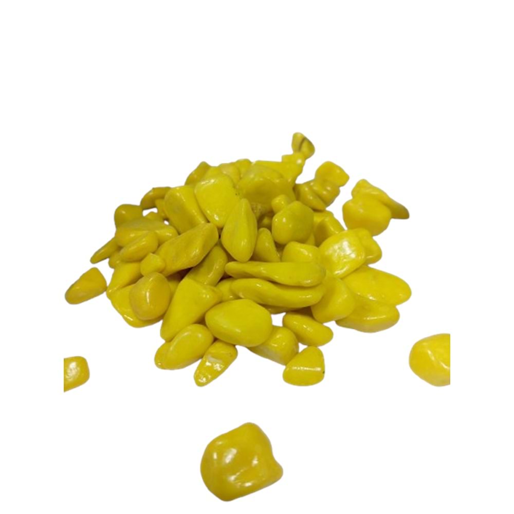 Renkli Taş 10Kg Sarı