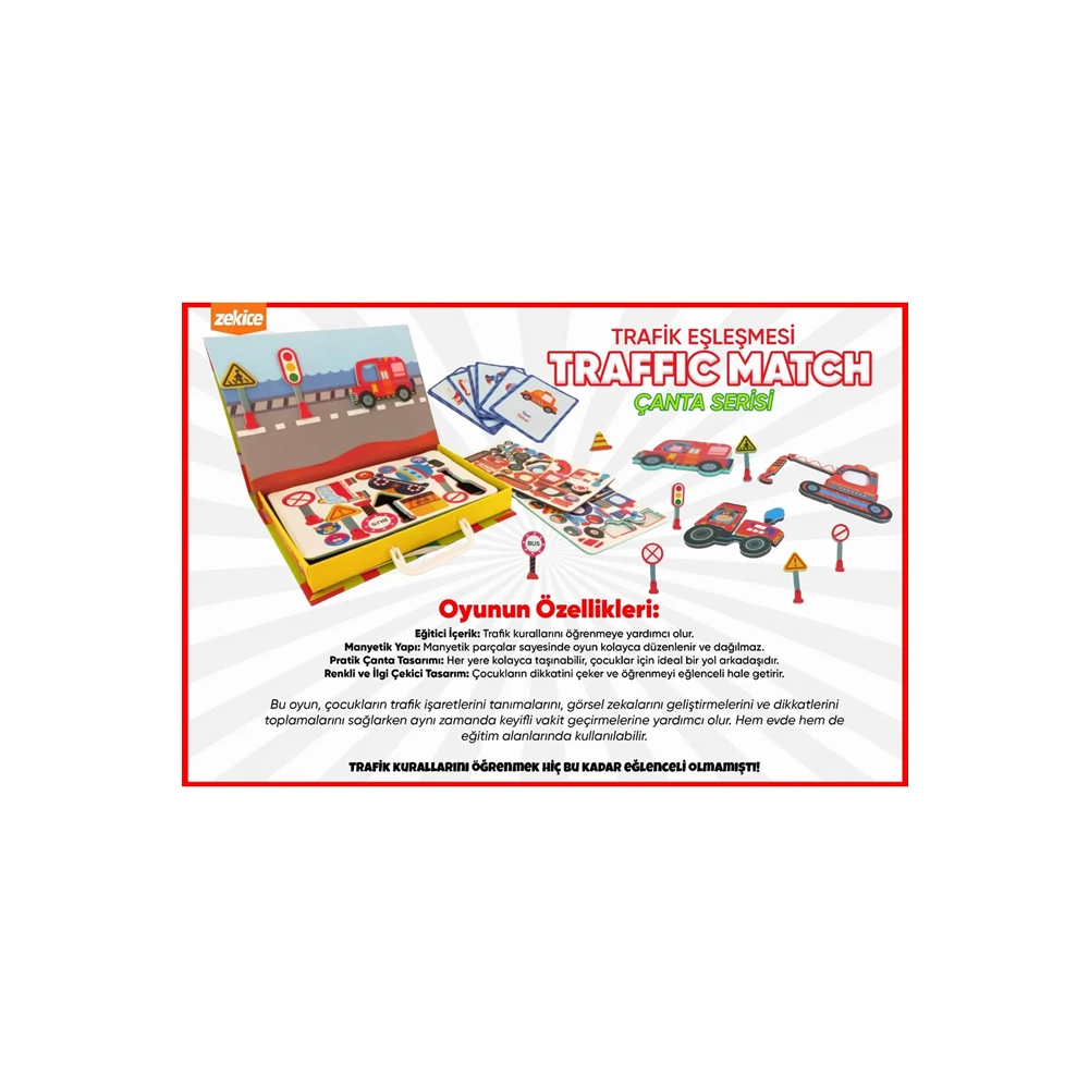 Zekice Trafik Eşleştirme Çantalı ZK-TE001