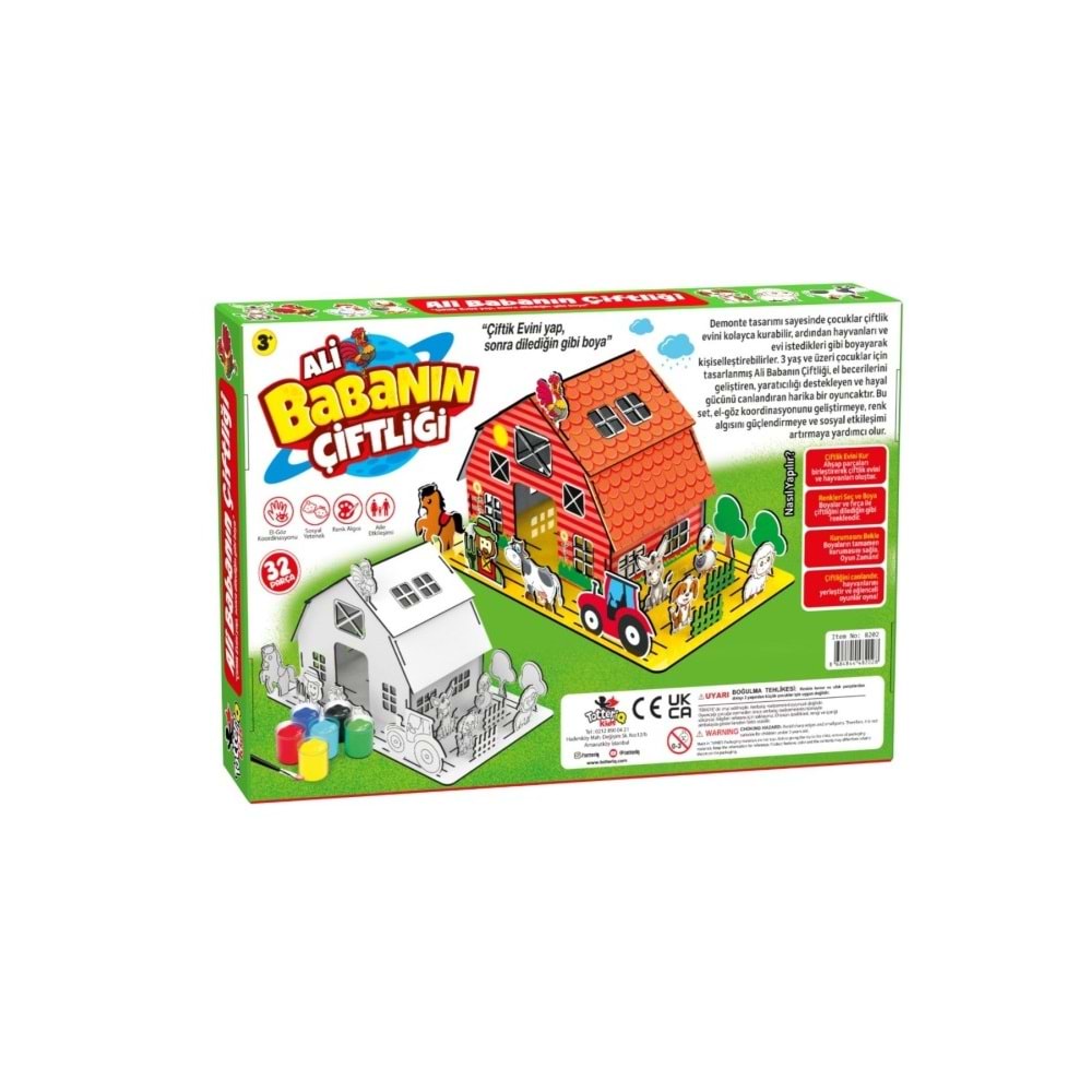 Totteriq Ahşap Boyama Ali Babanın Çiftliği 8202