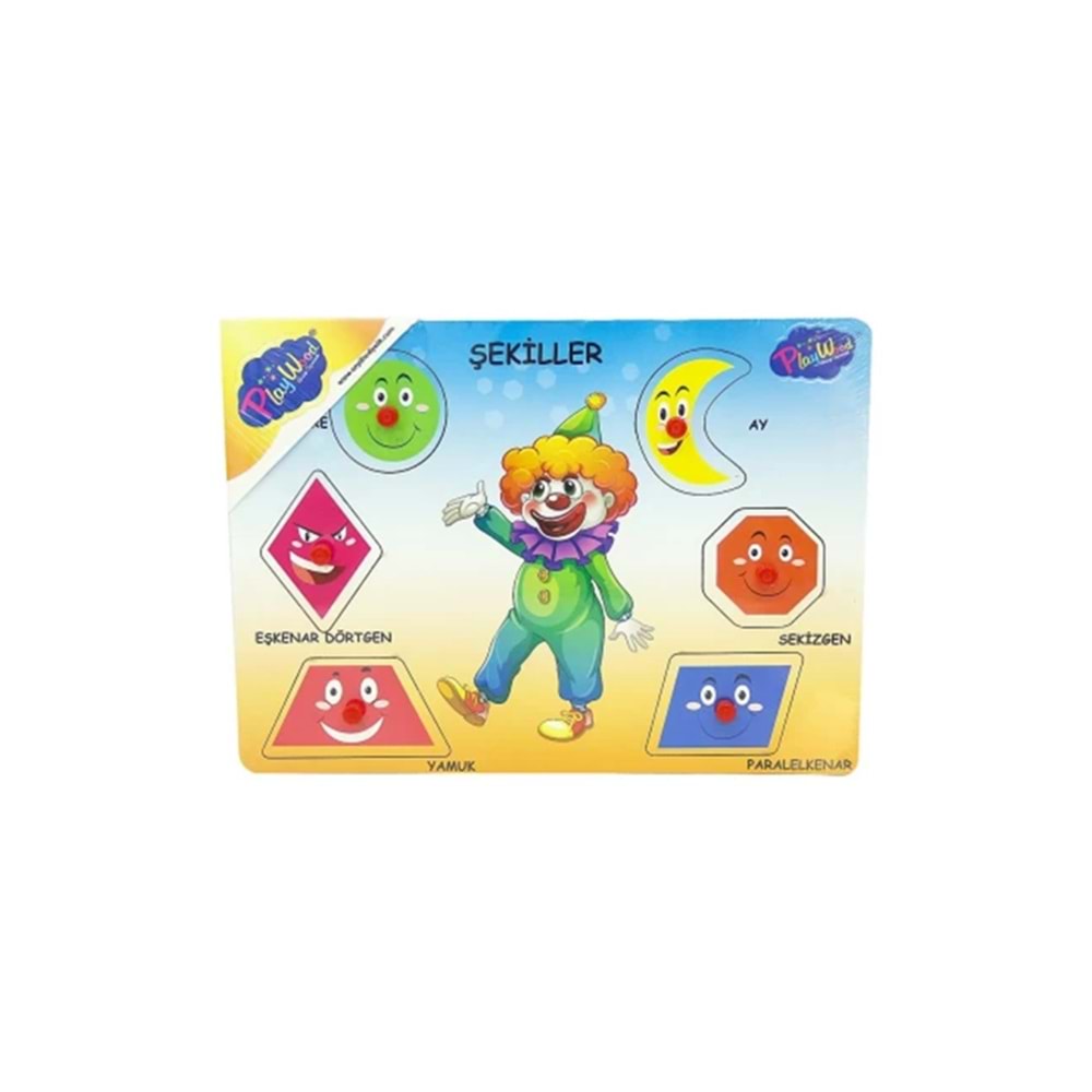 Play Wood Ahşap Tutmalı Şekiller Ony-151/152