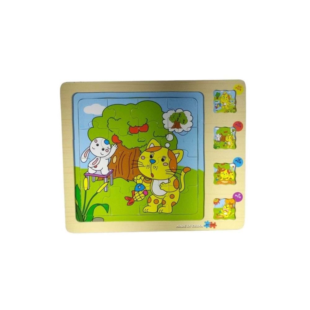 Filipp Pp-36 Ahşap Puzzle 9-12-16-20 Pcs