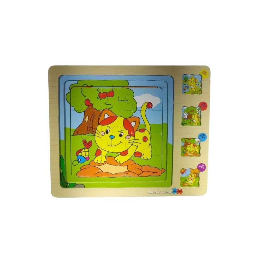 Filipp Pp-36 Ahşap Puzzle 9-12-16-20 Pcs