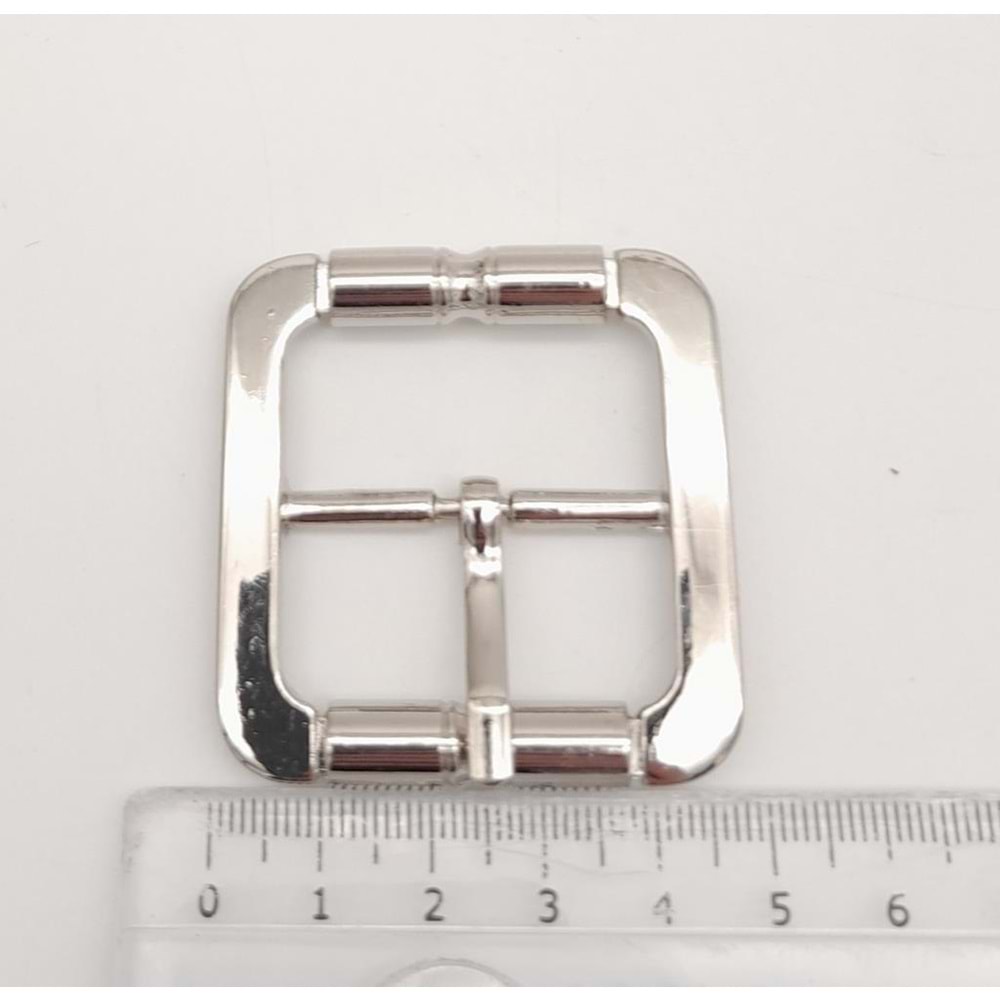 Çanta Aksesuar Gümüş Renk 3.5 Cm Kare Çanta Tokası