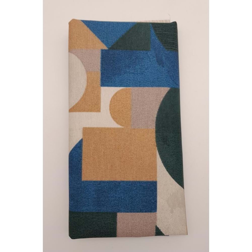 Çanta Aksesuar 90X50 Cm Duck Astarlık Kumaş Geometrik Desen No:11